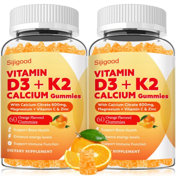 Etiqueta de gominolas D3 K2