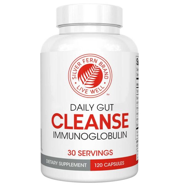Silver Fern Cleanse suplemento intestinal 120 cápsulas para 30 días