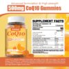 Etiqueta de CoQ10 500 mg gomitas