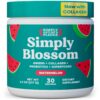 Simply Blossom Daily Greens polvo superalimentos sabor sandía envase
