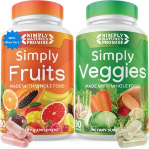 Version 1.0.0 Simply Nature's Promise suplemento multivitamínico 42 frutas y verduras