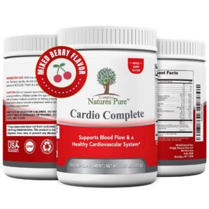 Frente del envase de Simply Nature’s Pure Cardio Complete