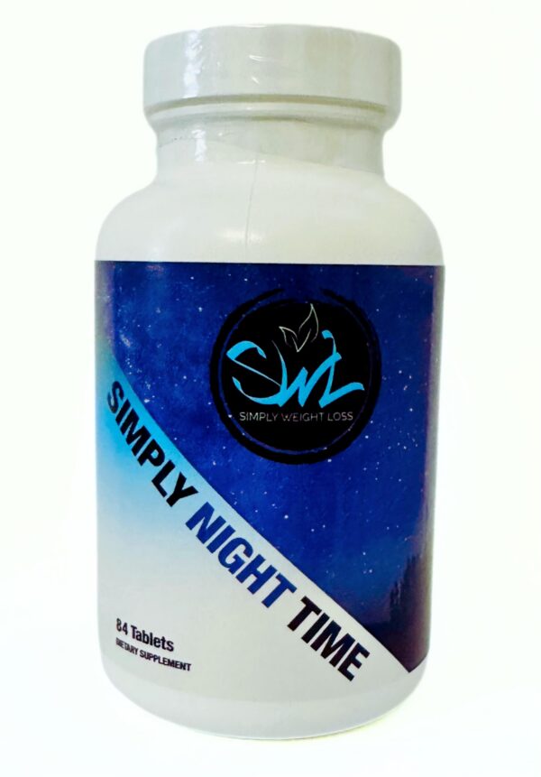 Simply Night Time suplemento de sueño y pérdida de peso