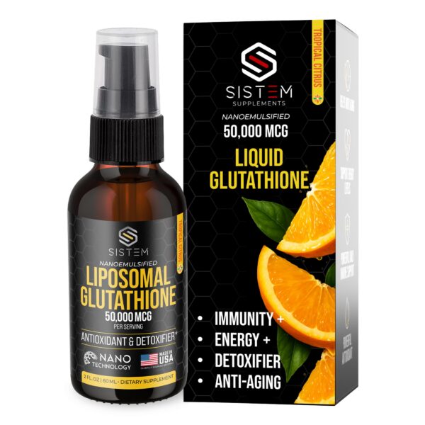 Spray liposomal de glutatión Sistem con vitamina C