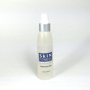 Skin Fitness spritz de colágeno en frasco de 4 oz