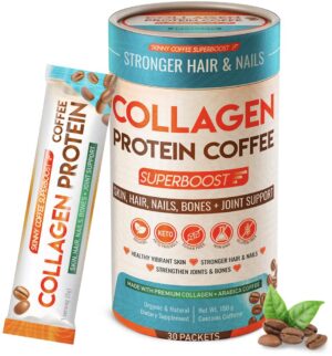 Café con colágeno Skinny Coffee SuperBoost frente
