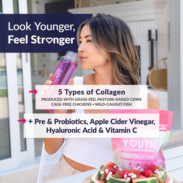 Etiqueta del producto SkinnyFit con probióticos