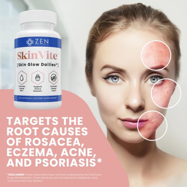 Etiqueta de SkinVite de Zen Nutrients