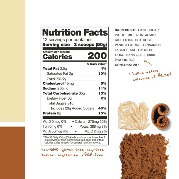 Polvo de Horchata para recuperación