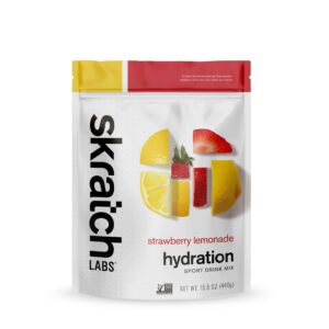 Skratch Labs polvo hidratacion sabor Strawberry Lemonade