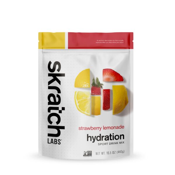Skratch Labs polvo hidratacion sabor Strawberry Lemonade