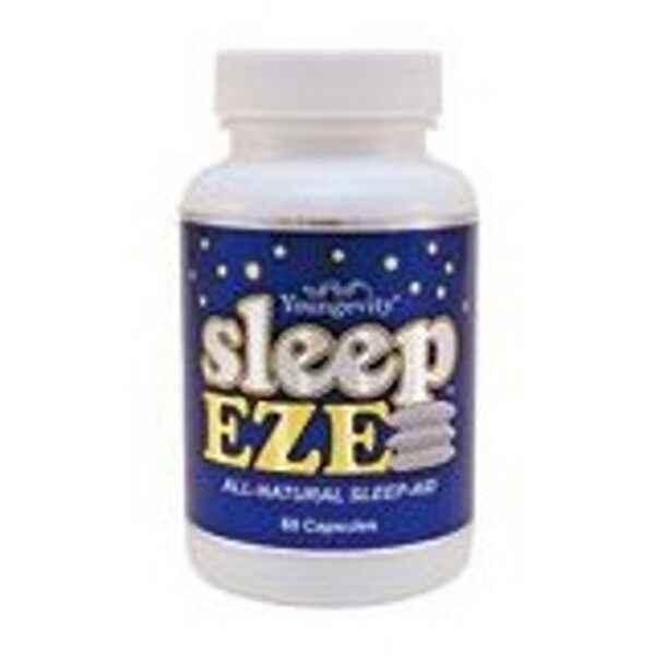 Sleep EZE suplemento para dormir 60 cápsulas botella