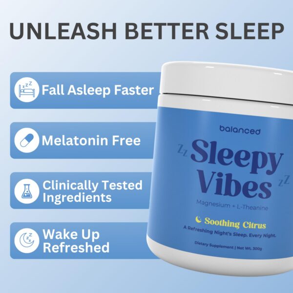 Version 1.0.0 Frasco Sleepy Vibes mezcla nocturna