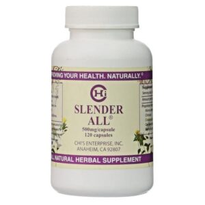 Slender All frasco y etiqueta