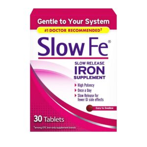 Version 1.0.0 Slow Fe Slow Release Iron frente al envase