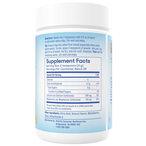 Etiqueta frontal SlowMag magnesio calcio