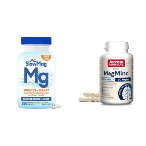 Botella SlowMag Muscle + Heart con etiqueta