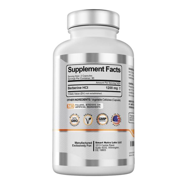 Version 1.0.0 Cápsulas veganas Berberina HCl