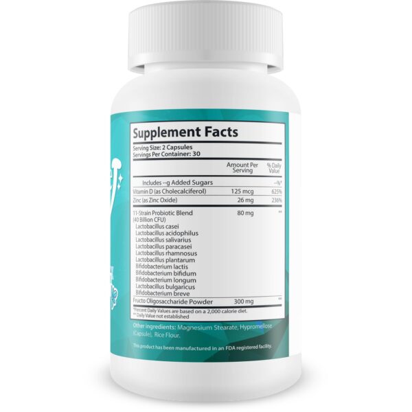 Smart Smile Pro cápsulas probióticas para dientes y encías saludables