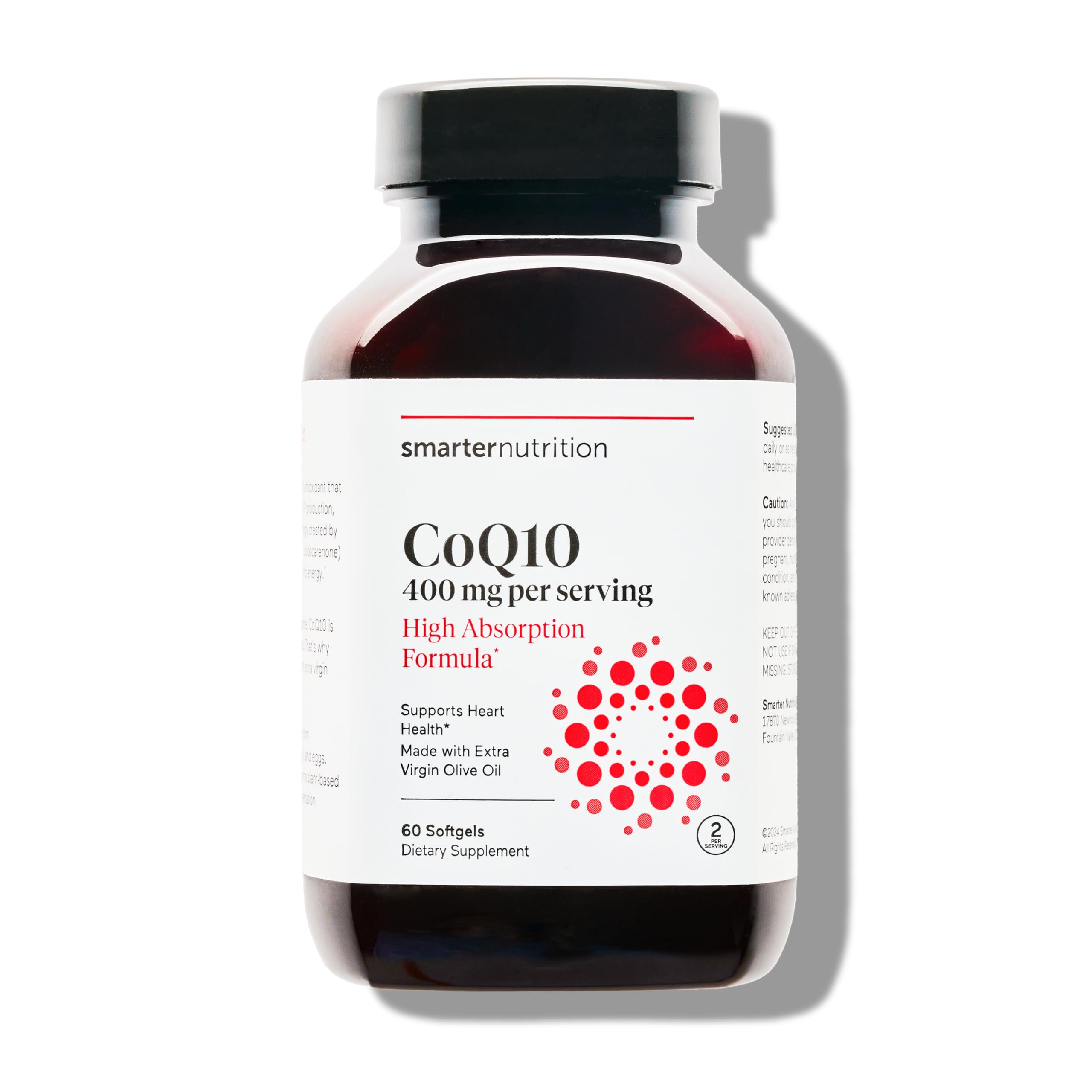 SMARTERNUTRITION CoQ10, 400 mg