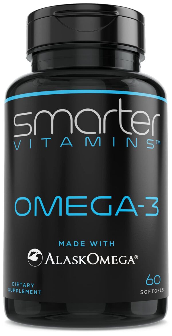 Frontal del envase SmarterVitamins Omega-3 Fish Oil