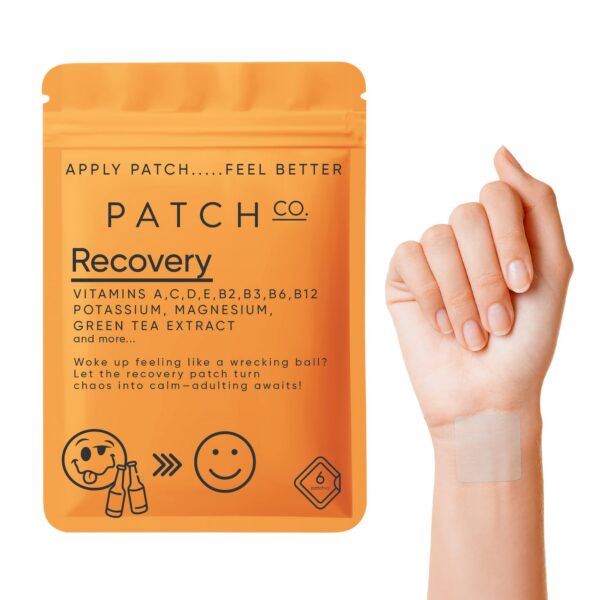 Parche transdérmico claro SMARTPOINT frontal