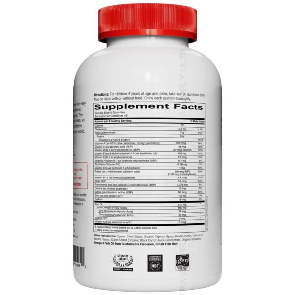 Smarty_Pant gomitas niños detalle de colores