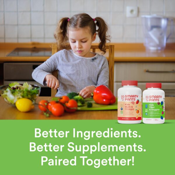 Etiqueta SmartyPants Kids Fiber & Veggies