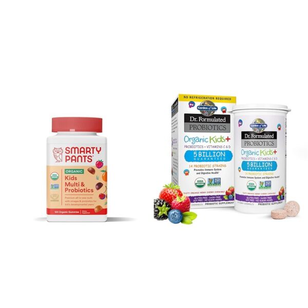 Version 1.0.0 Etiqueta de gomitas multivitamínicas para niños