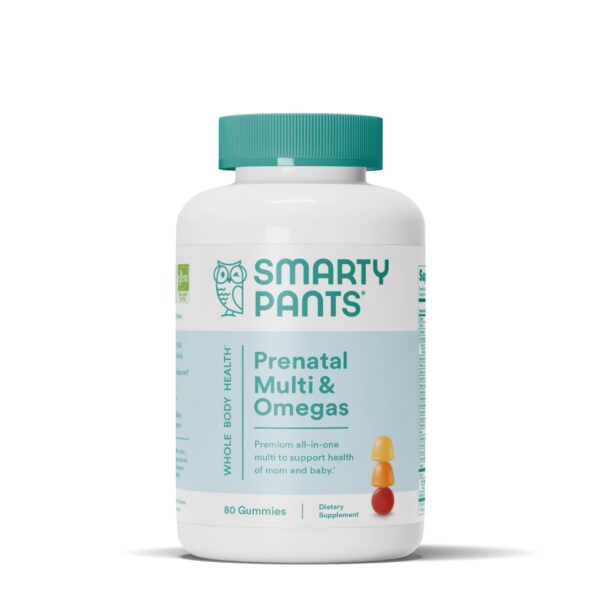 Frente del frasco SmartyPants Prenatal Gomitas