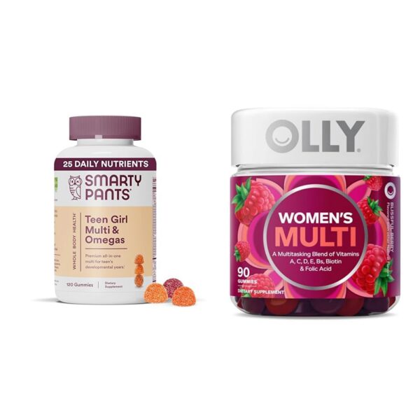 Version 1.0.0 Frente de SmartyPants Teen Girl Gummies