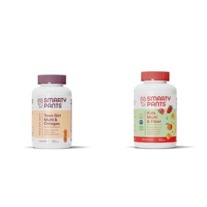 Version 1.0.0 Frente del set SmartyPants Teen Girl y Kids Fiber