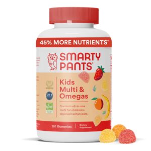 SmartyPants gomitas multivitamínicas para niños sabor frutas