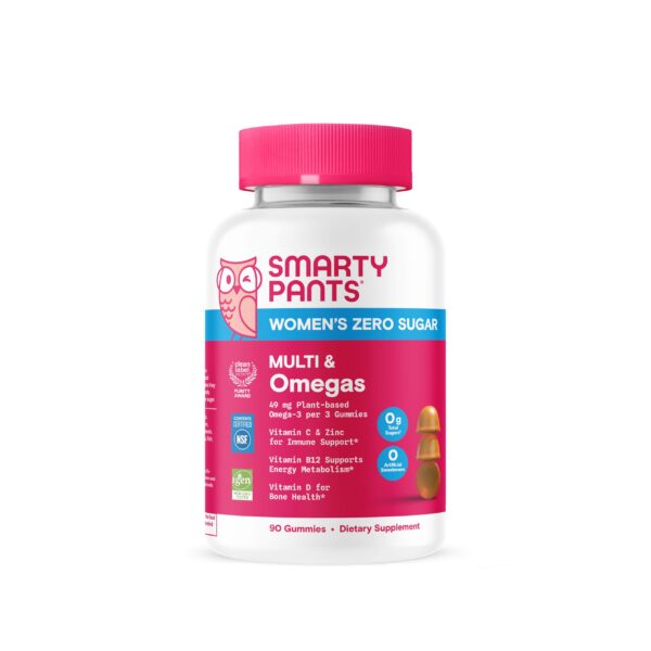 SmartyPants gomitas multivitaminicas frente etiqueta