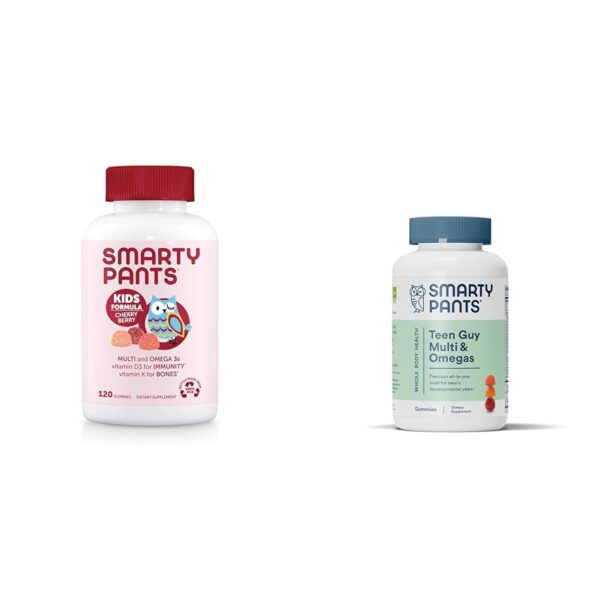 Version 1.0.0 SmartyPants gomitas multivitaminicas para niños con omega 3