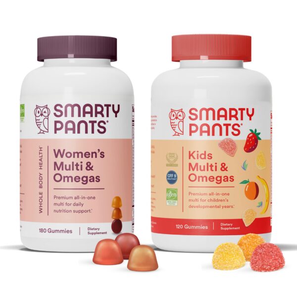 Version 1.0.0 SmartyPants gummies multivitaminas para mujeres y niños