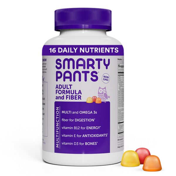 SmartyPants multivitaminas gomitas botella 180 conteo