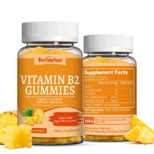 Frente del envase SmildeHeal B2 riboflavina 400 mg