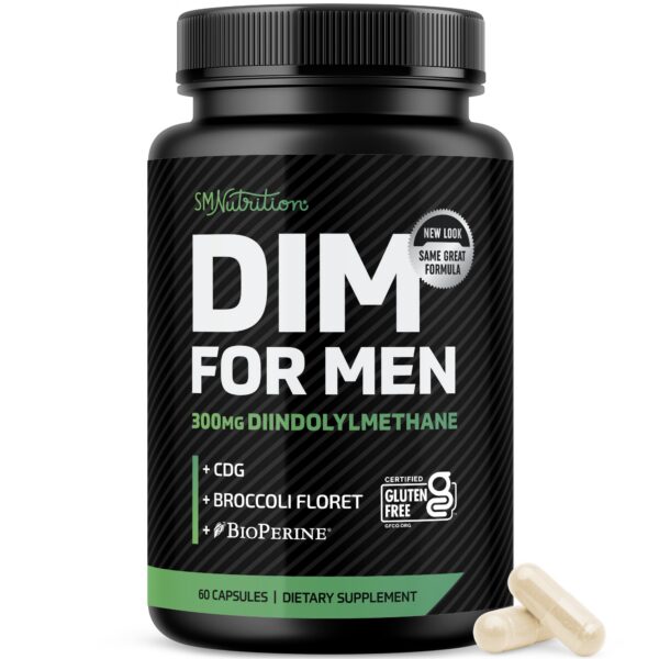 Version 1.0.0 Frente de SMNutrition DIM 300 mg para hombres
