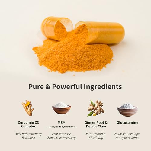 Cápsulas para articulaciones en primer plano