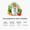 Snap Supplements envase y cápsulas multivitaminas hombres