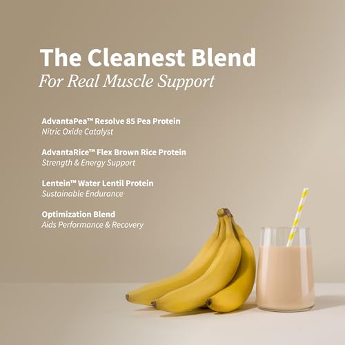 Etiqueta nutricional de proteína vegana