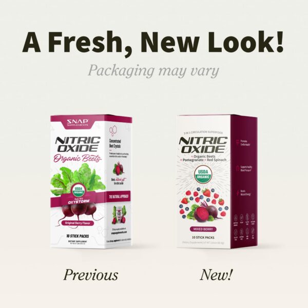 Caja y packaging de Snap Supplements