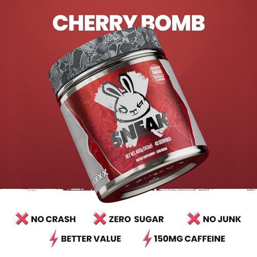 SNEAK Cherry Bomb polvo etiqueta