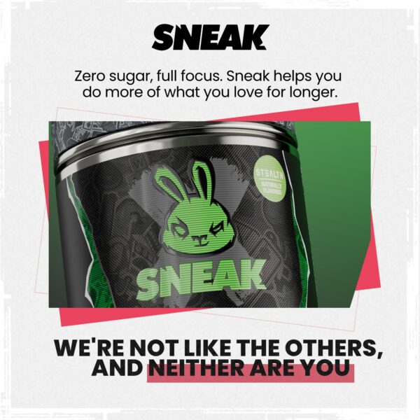 Detalle de etiqueta SNEAK Stealth