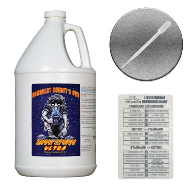 Frente del Snow Storm Ultra Potasio