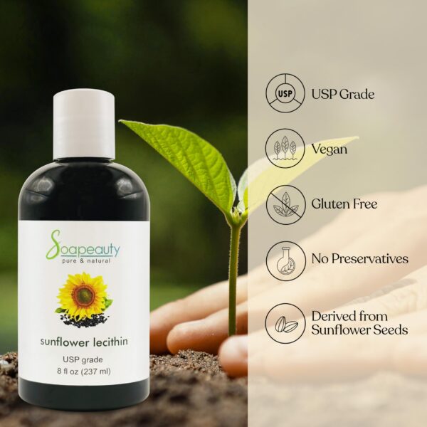 Etiqueta Sunflower Lecithin Oil
