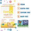 Sobre Ener-C sin azúcar vitamina C sabor limón jengibre
