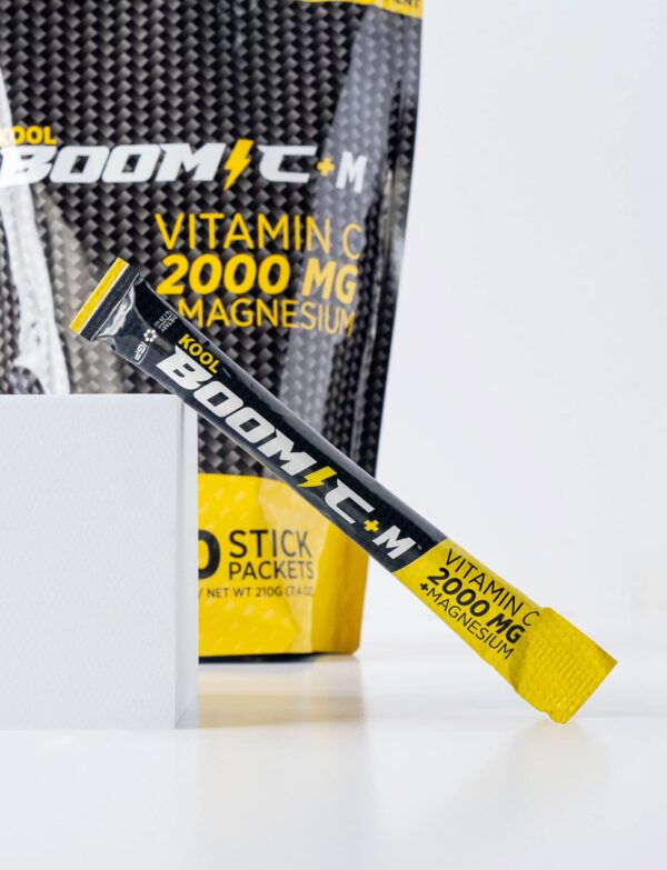 Sobre individual Kool Boom C+M vitamina C antioxidante