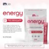 Version 1.0.0 Sobres individuales de bebida energética IDLife sabor Fruit Punch